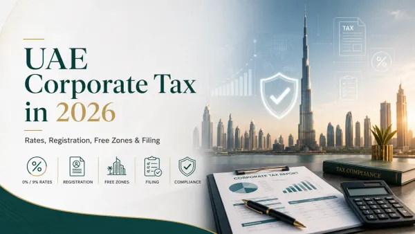 UAE Corporate Tax in 2026: rates, registration, free zones and filing deadlines